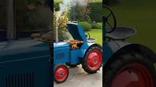 Tractor Shaped BBQ Grills | Trending Art Works