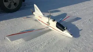 BD 5 полет над Угловкой