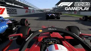 F1 2021 Sao Paulo GP Charles Leclerc Onboard Race At Interlagos | F1 2021 Gameplay