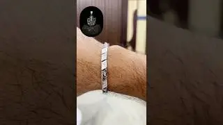 Stylish Silver Bracelet for Men Under 6K | whatsapp 9811816906 | www.reyjewel.com | #silverbracelet