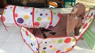 Drama Lucu 😂😍 Ibu Hamil Melahirkan Pakai Trowongan Polkadot
