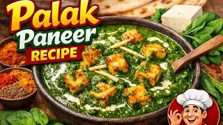 Palak Paneer Recipe 😋 | MANJU DI RASOI |