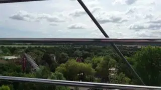 Peeking Heights Big Wheel Ride POV At Chessington World Of Adventure, August 2016
