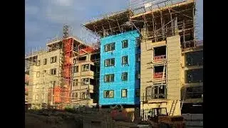 Material Lifting for Highrise Building Construction.