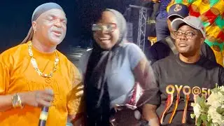 SEE HOW OBESERE AND A BEAUTIFUL LADY PERFORM FOR GOV SEYI MAKINDE AT OYO @ 50 CELEBRATION IN IBADAN 