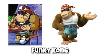 Nintendo High Version Characters vs Video Game Version Part 3