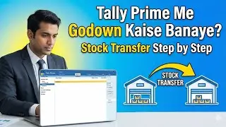 How To Create Godown & Stock Transfer in tally prime #tallyprime #tallyprimefullcourse #educational 
