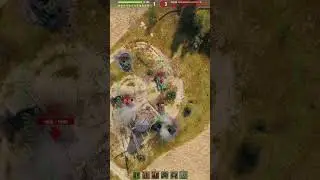 1 shot 2 kills bombardier #wot #shorts #worldoftanks #tank #wotreplays #spg