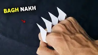 DIY Paper Nails ( Bagh Nakh )