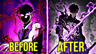 By awakening the power of the secret sword he became a powerful being!
