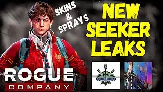 *MORE* LEAKS of the Character SEEKER in Rogue Company | Leaked Skins & Sprays | BOW and ARROW rogue