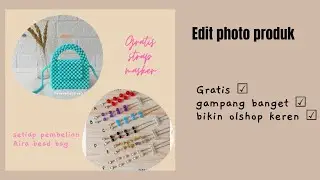 Edit photo produk jualan di Canva
