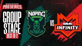 NoPing vs Infinity Game 1 - BTS Pro Series 5: Group Stage w/ MLP & johnxfire