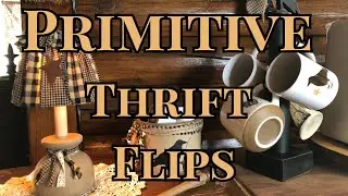 Thrift Flips For A Primitive Coffee Bar