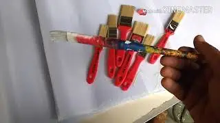 Materiais para pintura de faixa de propaganda