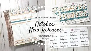 October NEW Releases | Sara Marie Stickers |
