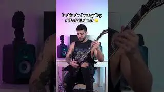 Is this the best gallop riff of all time? 🤔 #guitar #metallica