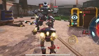Hellburner Facing Minos | War Robots Gameplay