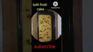 Eggless tutti fruiti cake in kadai. #tuttifruitycake #cakerecipe #cake #jyotsnakitchen #shorts
