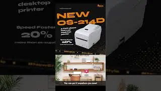 [OS-214D] 4-inch direct thermal desktop printer-1