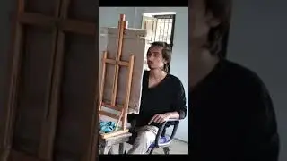 Live Portrait Demonstration | Male Portrait  #shorts #sketch #fineart