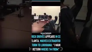DERICK GROVES Appeared in court today in Atlanta  and wavies extradition #inmate #esacpe #Atlanta