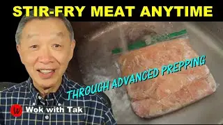 An ADVANCED PREPPING SYSTEM for Cooking  Any Meat on Demand From Freezer to Wok in 10 min