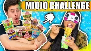 MIOJO CHALLENGE de OLHOS VENDADOS - Desafio | Jeru e Cheru