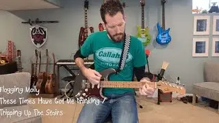 Flogging Molly - These Times Have Got Me Drinking / Tripping Up The Stairs Guitar Cover