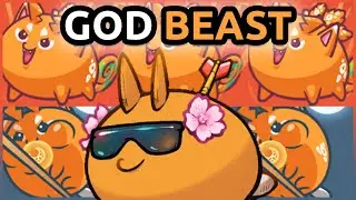 *OP* GOD Beast Build - 3213 MMR Season 21 Gameplay | Axie Infinity