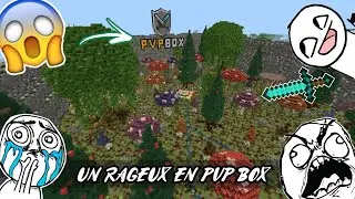 I'M TROLLING A RAGEOUS MAN IN PVP BOX ON MINECRAFT!!!
