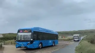 Bussen in Ameland (VDL Citea SLF 120/SLFA 180-Electric & Mercedes-Benz Citaro G | Stadsbus