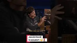 Jacob Elordi Reveals His INSANE 11-Hour Makeup Transformation 😱💄 #JacobElordi#JimmyFallon