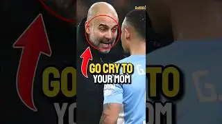 what Guardiola did to this player is really heartbreaking!😡 (it's -1000 aura for pep ngl)