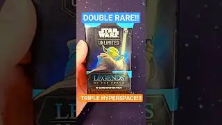 Double Rare - Triple Hyperspace - Star Wars #legendsoftheforce #starwarsunlimited #tcg #opening