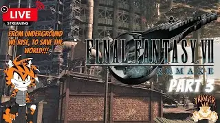 Final Fantasy VII LetsPlay Part 3... from the Underworld to the Overworld...