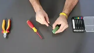 Repair wire connector terminal at Solar charge controller