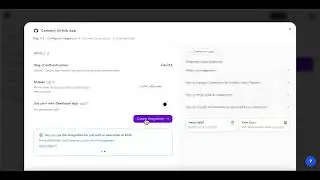 Create a New Integration from Dashboard
