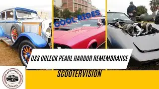 2025 Dec USS Orleck Pearl Harbor Remembrance Car Show Scootervision