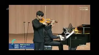 Beethoven   Sonata for Piano and Violin No  1 in D major, Op 12, No 1, III  Rondo, Baiyi Tao