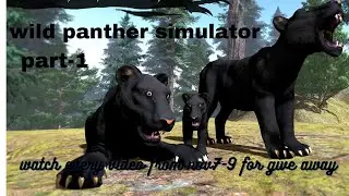 Wild panther simulator /part-1/tamil/on yesh explore!!!!!!!