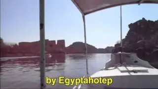 GOLDEN EGYPT 444 - arrivingTo Agilkia island (philae)- (by Egyptahotep)