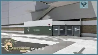 Detailing the Main Stairwell And Parking Garage Ramp | Salland's Adventure World | 51