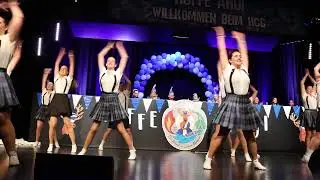 Showtanz bei der Prunksitzung 2025 der HCC in der Sinsheimer Dr. Sieber-Halle