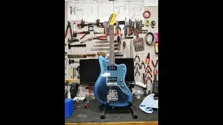 American Profession II Jazzmaster gets a new pickguard!