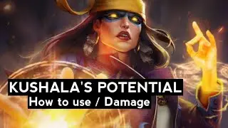 Let's Find Out Kushala's True Potential - How to Use Kushala | Damage Test | Contest of Champions