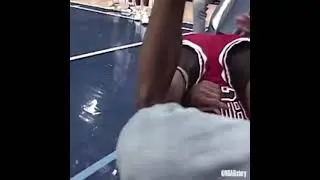 Scottie Pippen stayed catching a body playing the Knicks‼️
