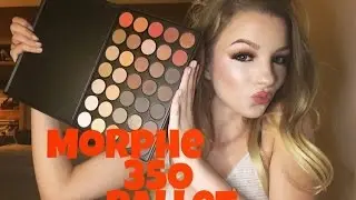 MORPHE 35O PALLET TUTORIAL || Soft Brown Eyes