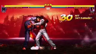 [KOF Mugen] HD Master Karate Vs Robert Keyser