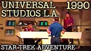 Universal Studios Hollywood 1990 Home Video &ndash; Original Star Trek Adventure Attraction